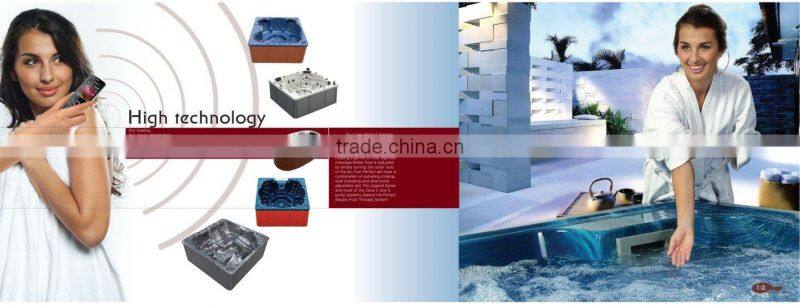 Fashion whirlpool massage outdoor hot tub spa