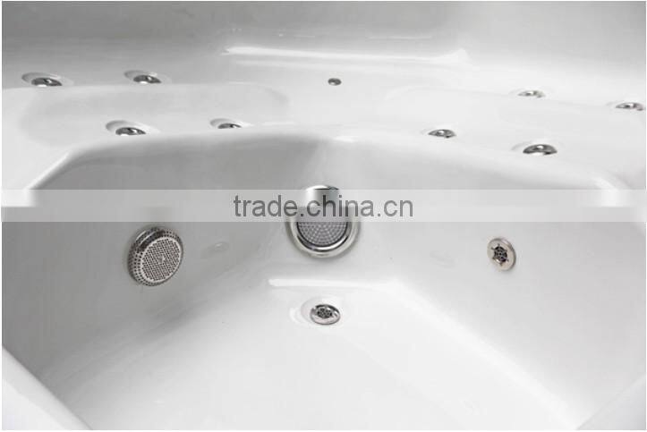 2014 high quality and low price luxury massage bathtub/ outdoor spa/hot tubs