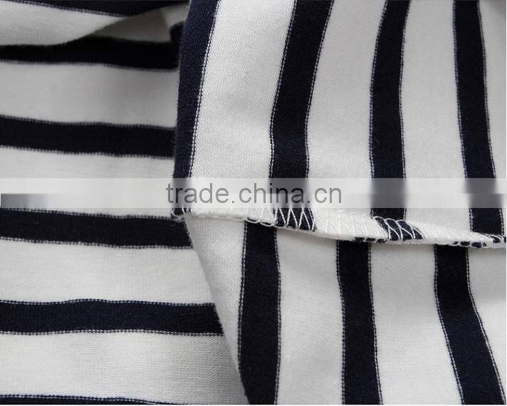 promotional high quality 2016 fashional 100% cotton striped polo shirt for men