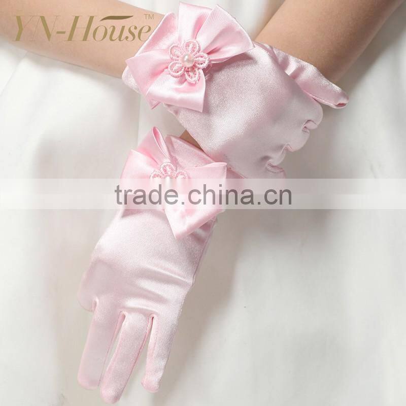 satin dress gloves
