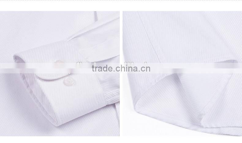 Classic italian bamboo solid color business formal men's shirt with good offer