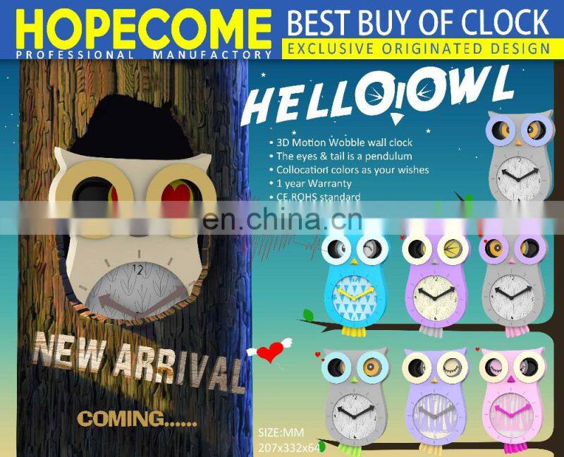 Fashion Decorative Pendulum Wall Clock New Arrival