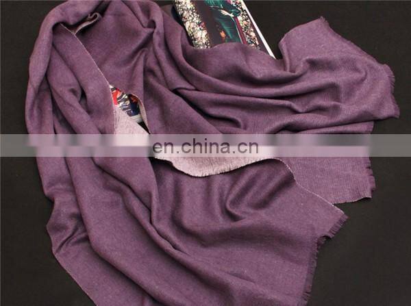 inner mongolia women autumn winter warm woolen thick plain weave solid color pashmina shawl infinity cashmere scarf