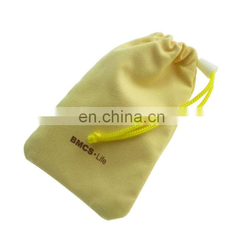 attractive custom brand printing drawstring bag sunglasses