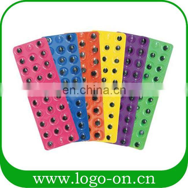 Oval shape plastic movalbe Googly eyes