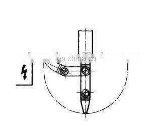 IEC61032 IP2X test finger electronic safety test finger test probe B