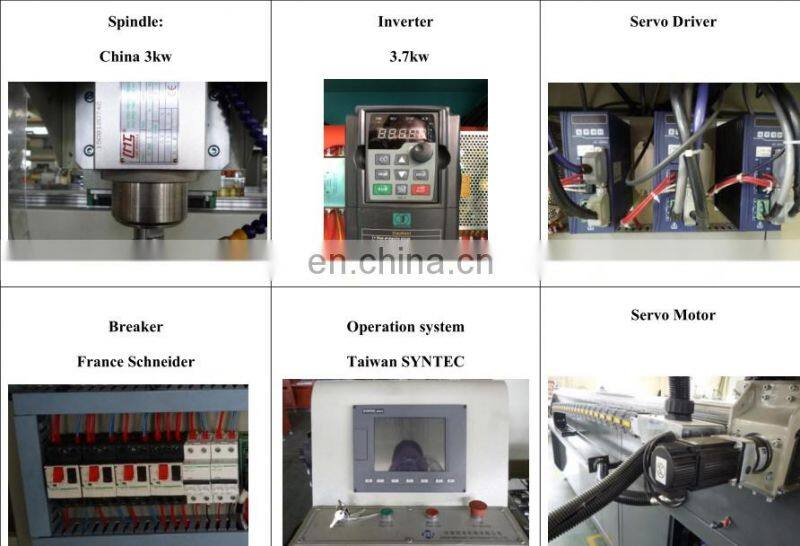 High Precision 3 Meter Aluminium Profile CNC Drilling Milling Machine