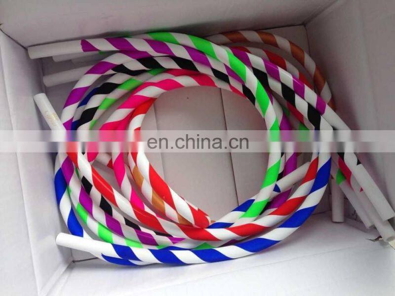 Black Hookah Smoke Hose Pipe Flexible Silicone Rubber Tubing Food Grade Shisha Tube