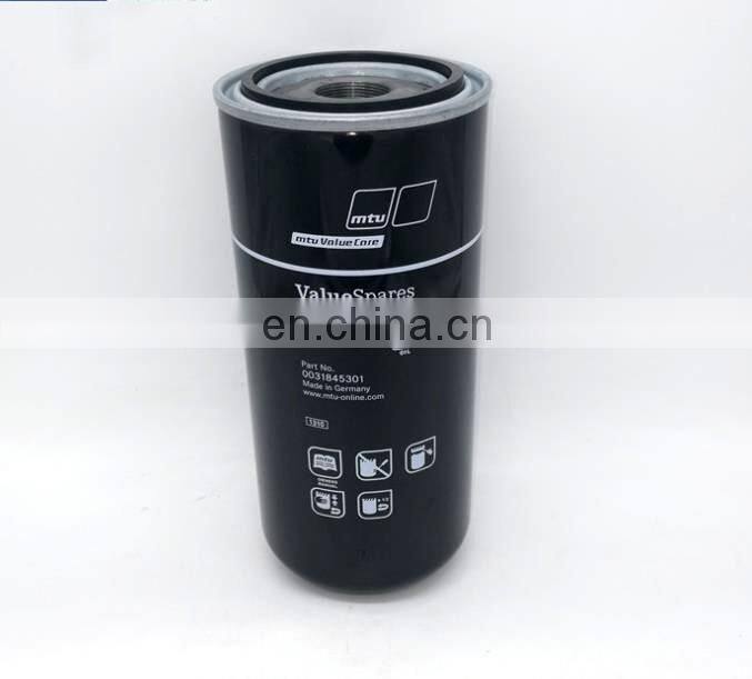 Diesel MTU Generator oil filter element 0031845301
