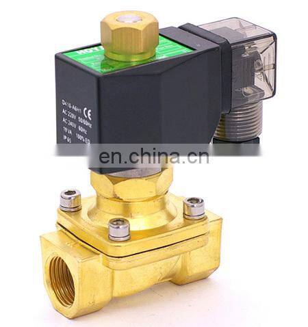 2 way air/ water/oil solenoid valve 220V normal open G1 inch