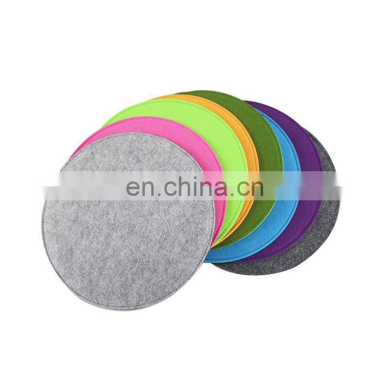 Colorful Sofa Cushions for Seat Felt Seat Cushion Pads with customized logo