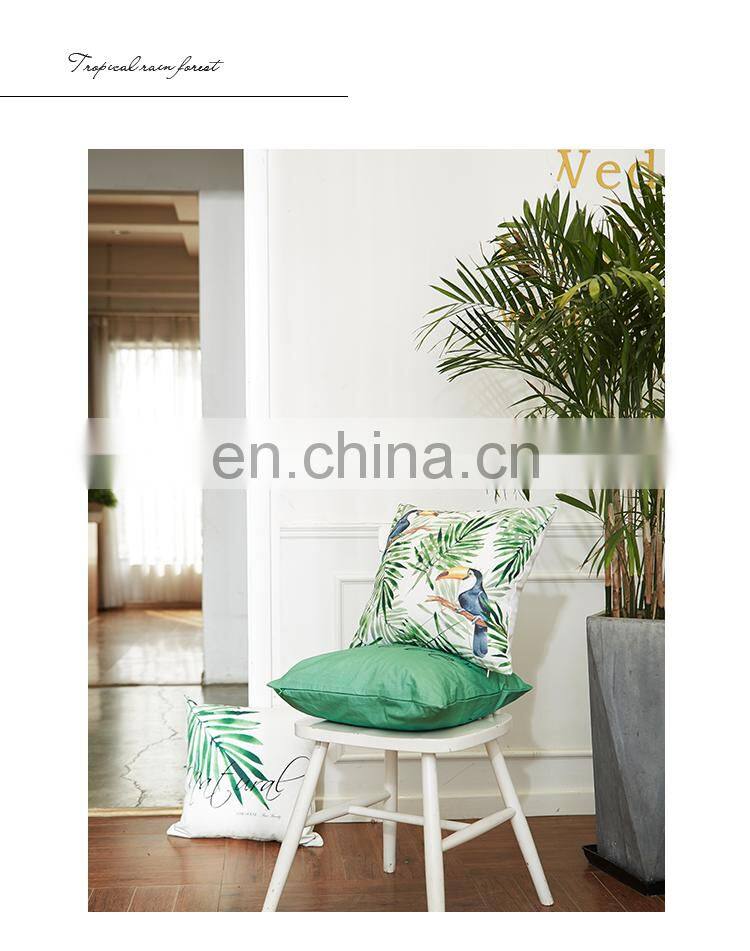 RAWHOUSE cotton canvas pillow cover 45 * 45 cm decorative cushion covers