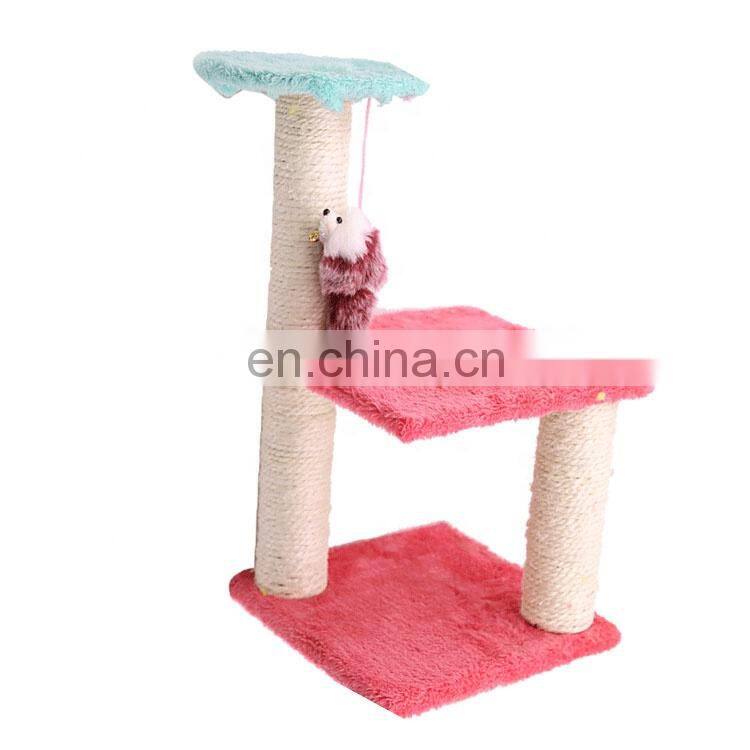 Hongqiang High Quality Cat Scratcher Wholesale Pet Tower