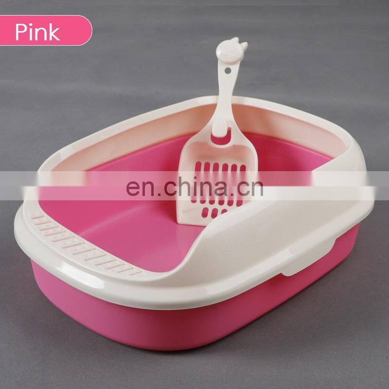 Wholesale Plastic Close Large Cat Litter Box Toilet