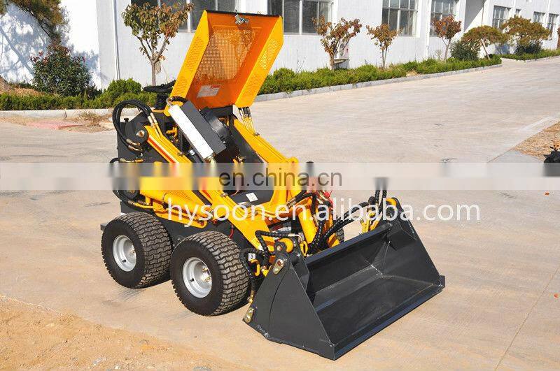 23hp Briggs & Stratton gasoline Mini track skid steer loader for sale