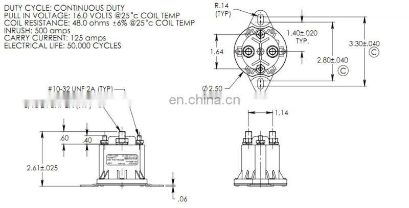 Solenoid Switch Model: 684-2421-012-02