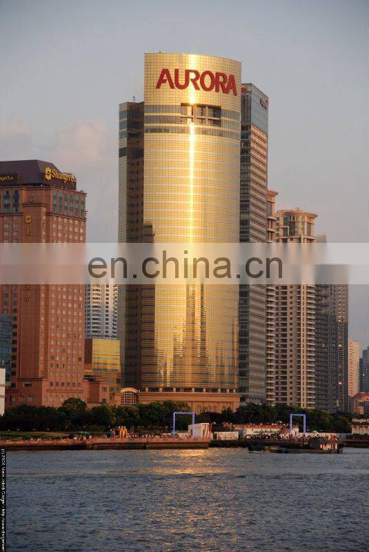 sell U/K value 1.6-2.5 glass for curtain wall high quality architectural glass curtain wall