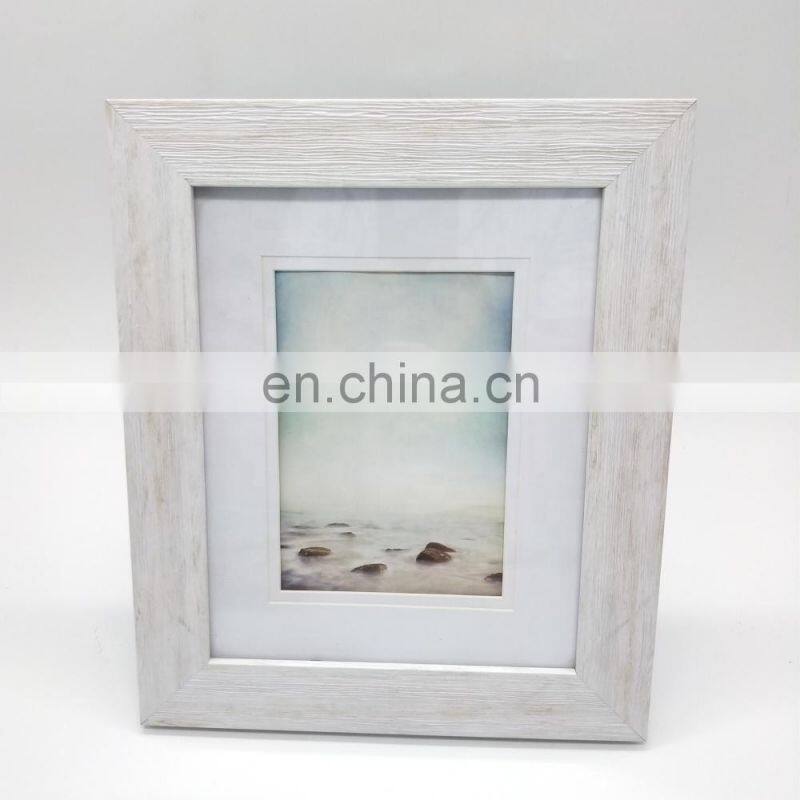 Wholesale Simple Art Glass Picture Frame For Wedding Transparent Glass Panel Photo Frame