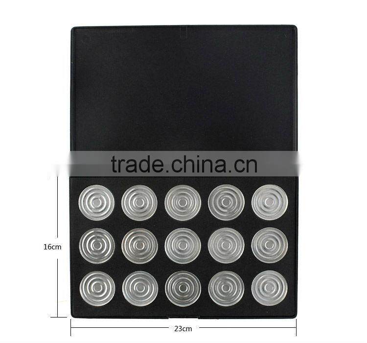 empty makeup palette/15 pans makeup palette