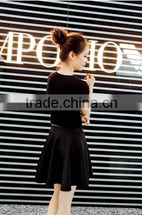 2015 Latest Fashion Lady Pleated Mini Skirt for Women