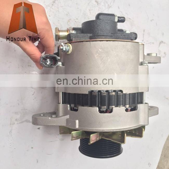 Excavator electric parts in high quality TK80 FD6 24V  Excavator Alternator Generator