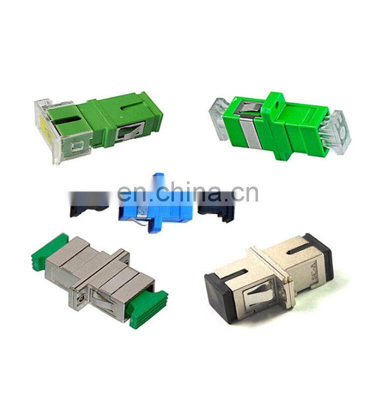 china supplier sc type fiber optic adapter LC FC ST MPO single mode simplex duplex adaptor