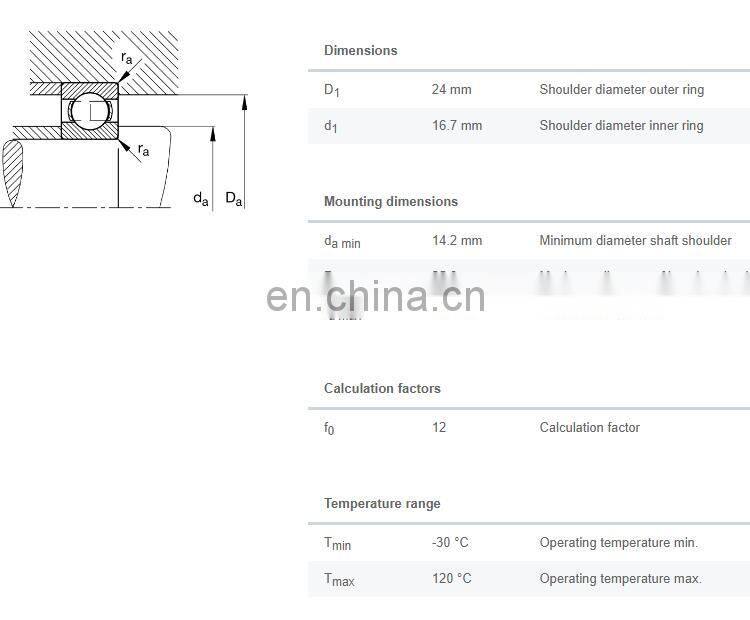 6200ZZ imported from Japan deep groove ball bearing 6200