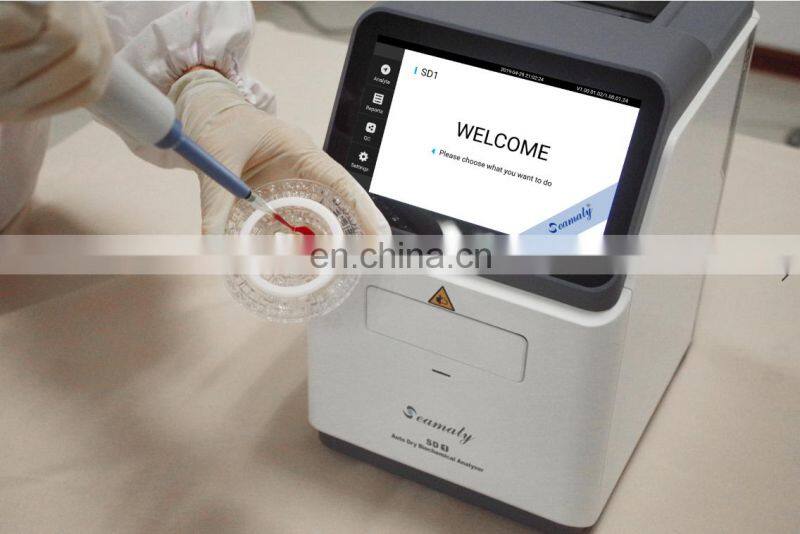Clinical Analytical Instruments Portable Blood Chemistry Analyzer/Biochemical Analysis