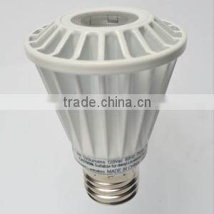 PAR20 Dimmable LED Flood Light Bulb 8Watts 500lm UL listed 3 years warranty