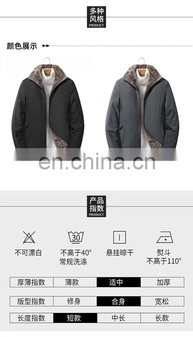 Hot sale new year xmas sale male casual clothes male's coat men's cotton Quilted Jacket men's bread bubble coat