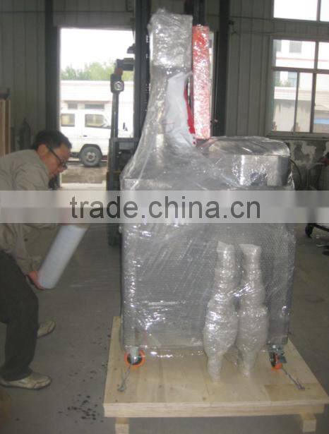 Cooked sausage cutting machine