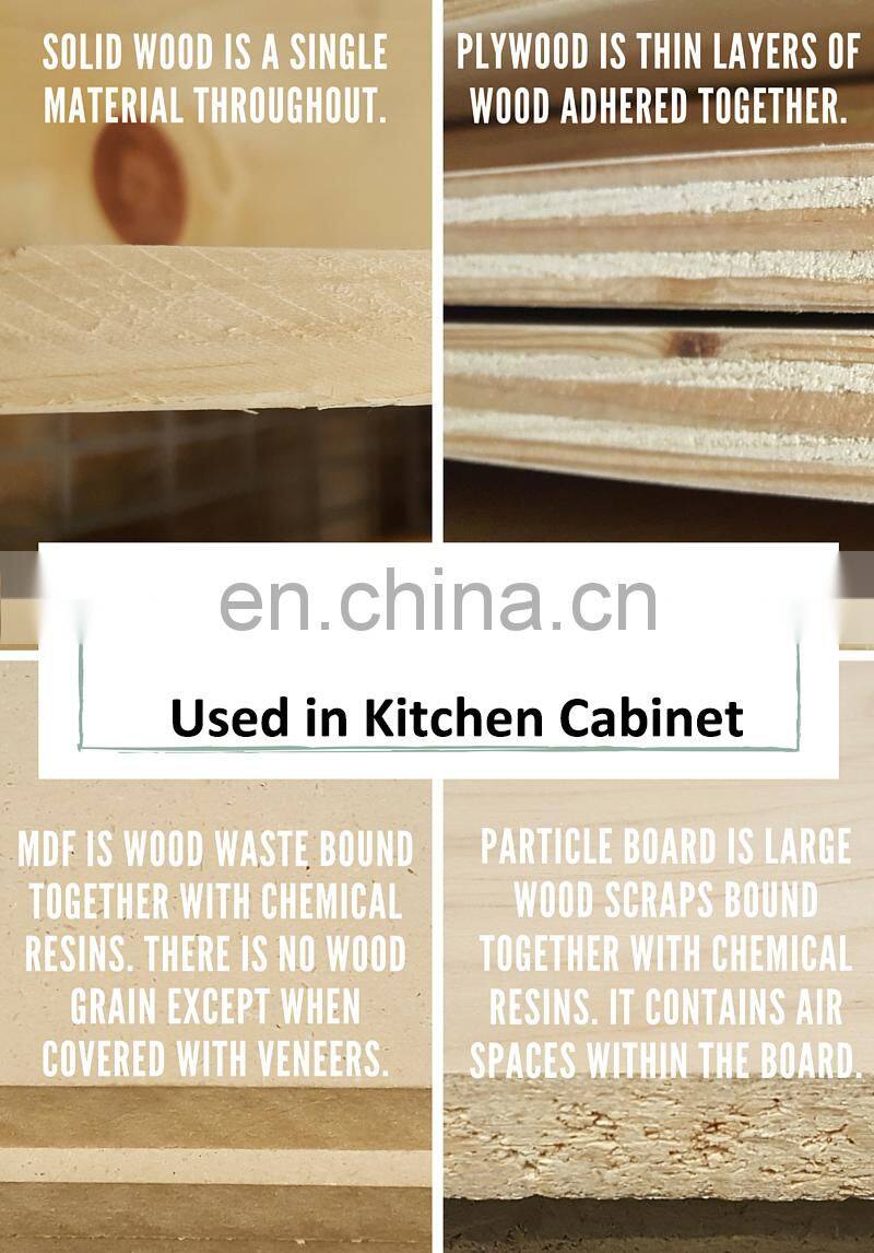 USA simple straight kitchen cabinet 3D layout glass kitchen door design