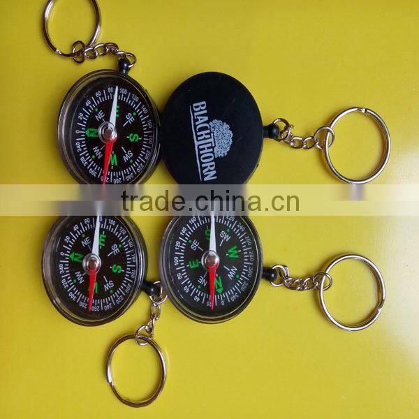 Factory Cheap promotions Fashion Compass Keychain