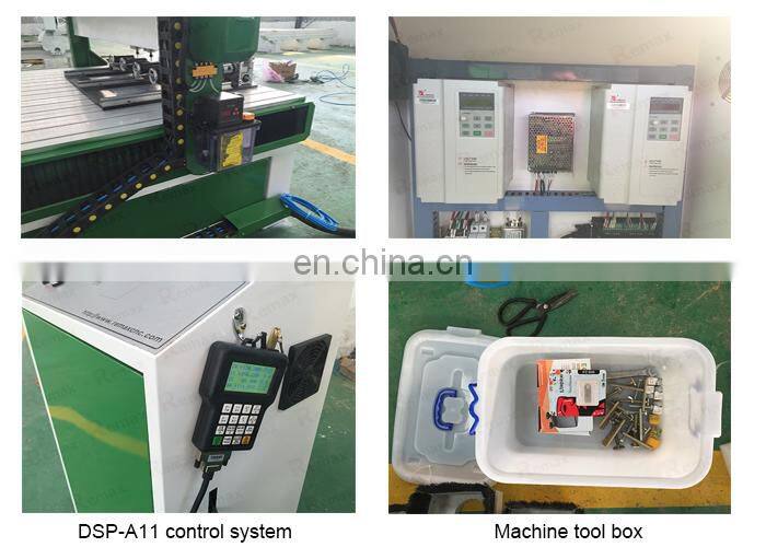 Mutil- head rotary cnc router wood working machine Remax 1212