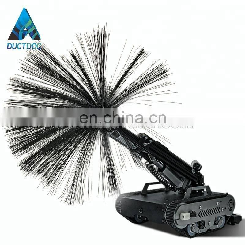 DFEY 250-1000mm horizontal air duct cleaning machine equipment robot PCS-350III