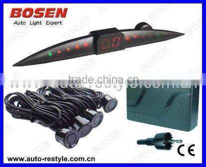 car reverse camera parking sensor VFD1-4 display