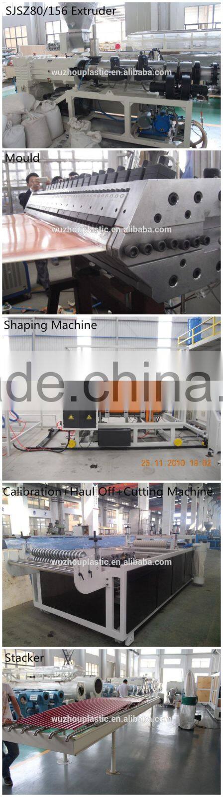 PVC plastic roofing tiles/synthetic tile roofing/plastic spanish roofing tile machine