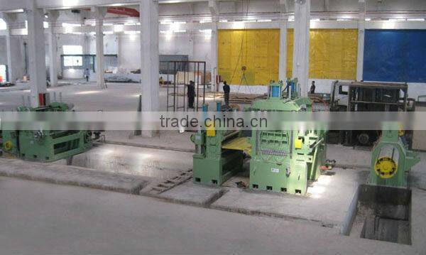 steel sheet cut to length machine