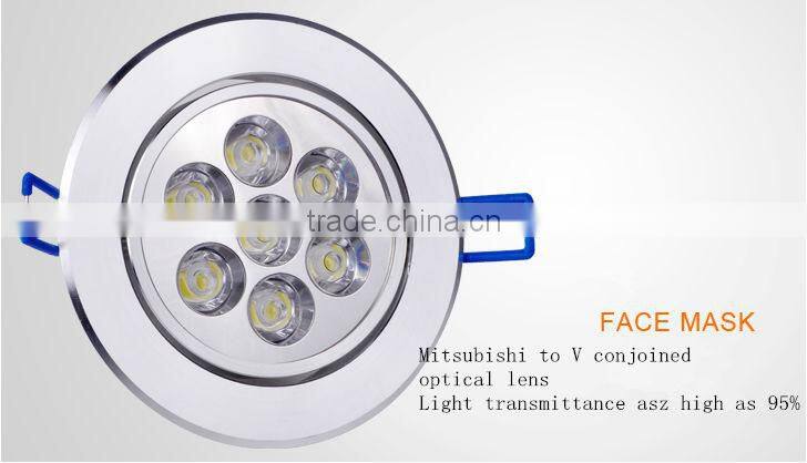 led down lights manufacturer 7w energy saving light