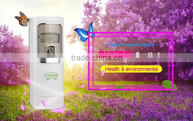 Eco-friendly Room Perfume Fragrance Dispenser/Wall Mounted Bathroom Automatic Electric Air Freshener Dispenser YK8205