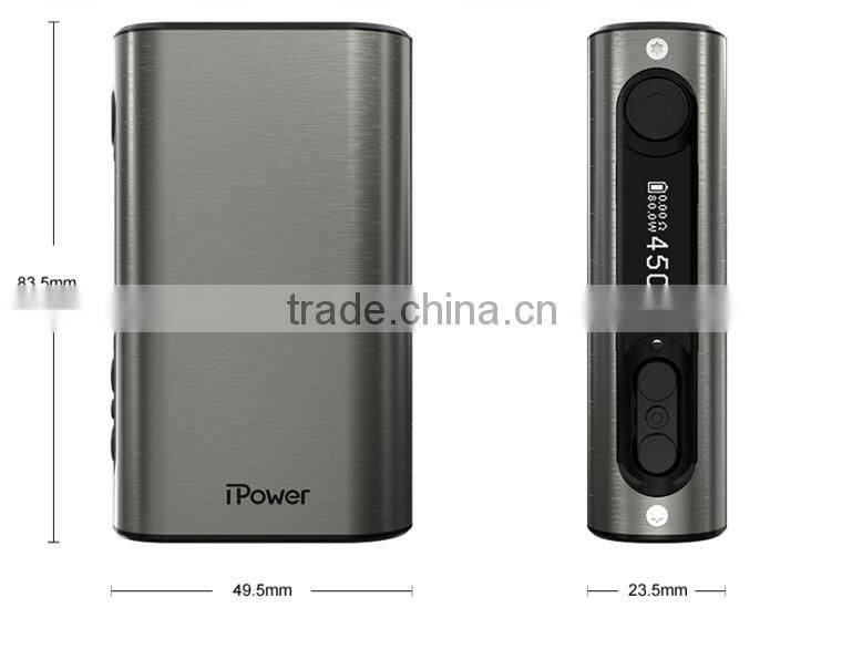Alibaba Express 100% Original Eleaf iPower 80W TC Box Mod with 5000mAh Battery