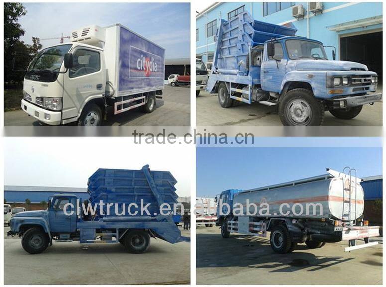 Dongfeng 5000L high pressure cleaning truck with snow sweeping equipment
