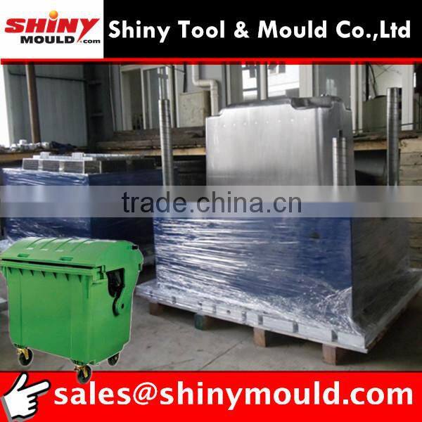 plastic waste bin mould for household
