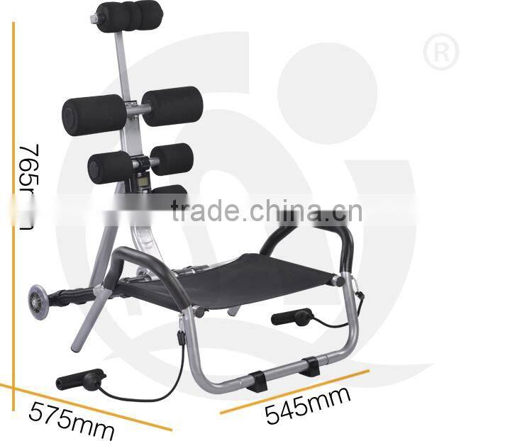 Total Core AB Zone Fitness Exercise Machine with Four Springs (Item No.: QMJ-809)
