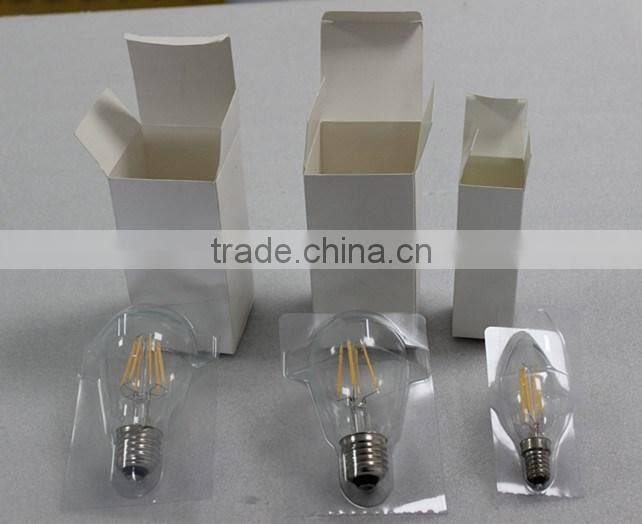 230V E14 glass New 360 Degree energy saving 2W C35 LED Filament bulb