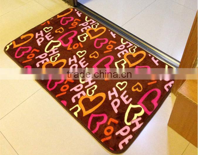 Hot Sale Soft Memory Foam Bath Mat For Bathroom