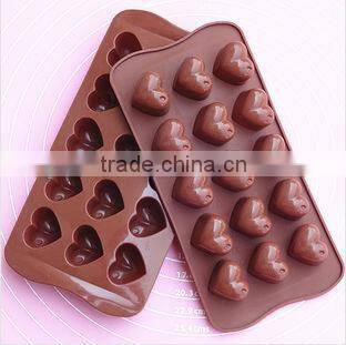 Lovely custom silicone chocolate cake mould