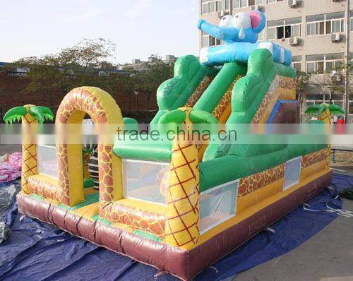funny slide Plato slide blue spirit fairy slide popular inflatable slide