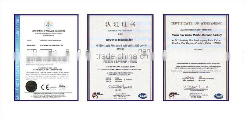 rotogravure printing machine with film blowing machine