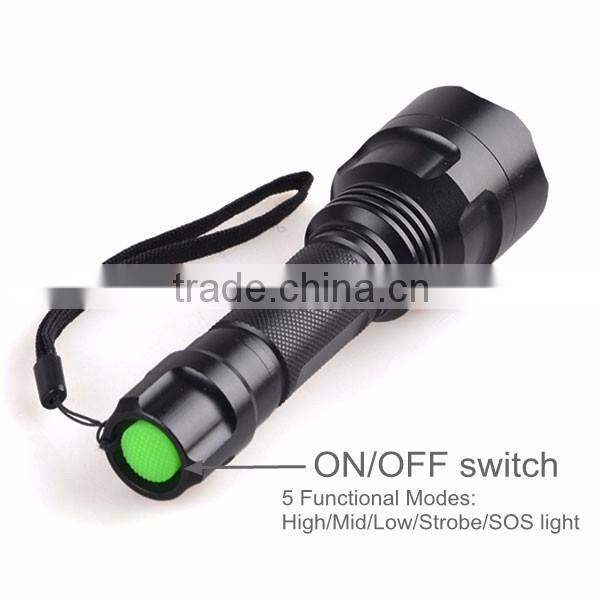 Classic Longrange Aluminum 1000 Lumen LED Flashlight